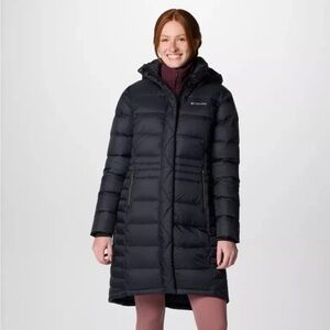 Columbia Womens Hexbreaker Elite II Parka Down Jacket with removable hood